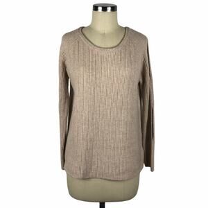 BB DAKOTA Underneath It All Sweater Cream NWT M